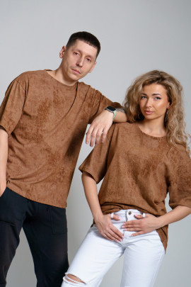 867 Футболка кэмел Свт - 3 867 Футболка кэмел Свт - 3