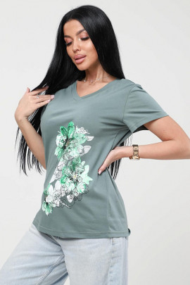 Футболка Вейгела хаки ИвК - 3 Футболка Вейгела хаки ИвК - 3
