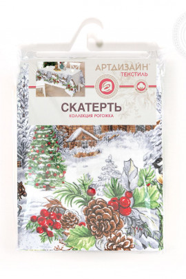Скатерть рогожка Студёная пора Арт Дизайн - 6 Скатерть рогожка Студёная пора Арт Дизайн - 6