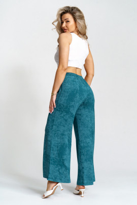 896Б Брюки варёнка изумруд Свт - 11