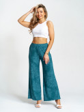 896Б Брюки варёнка изумруд Свт - 8